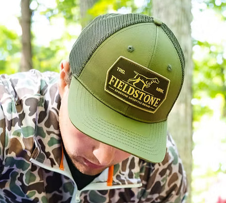 Fieldstone tonal logo hat