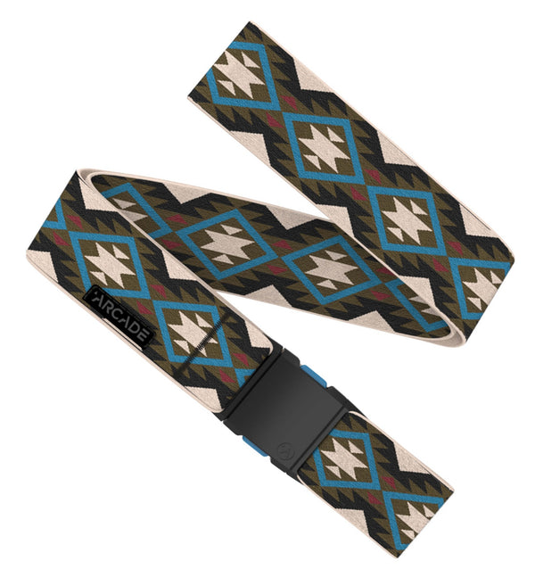 Arcade oat/turquoise twilight adventure belt
