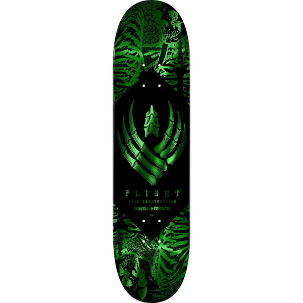 Powell skeleton deck 8.5 grn foil flight