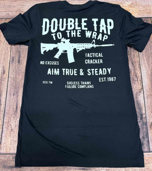 Swamp cracker tactical cracker double tap graphic shirt