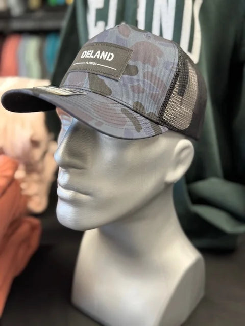 Vintage Deland admiral, camo blue and black