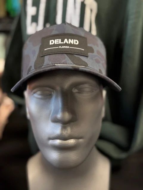 Vintage Deland admiral, camo blue and black