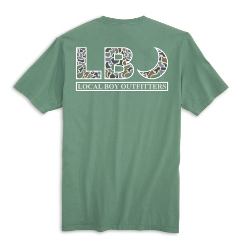 Local boy green lbo bluff t-shirt