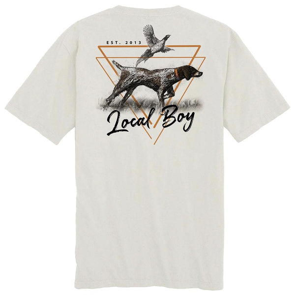 Local Boy Silver High Tail Shirt