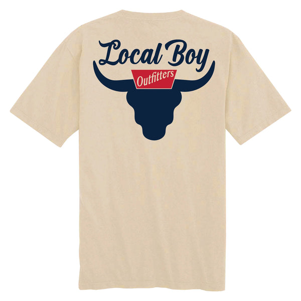 Local Boy Latte Banquet Bull SS Shirt