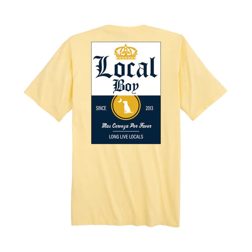 Local Boy Banana Mas Cerveza SS Shirt