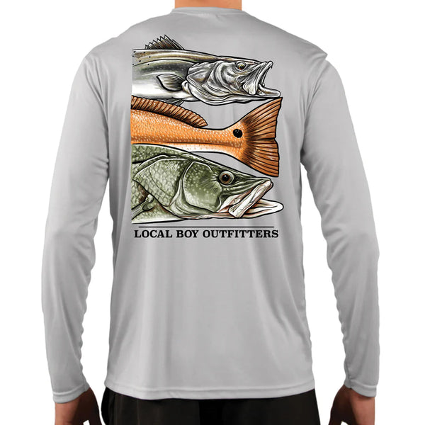 Local Boy Gray Southwest Slam Performance Shirt