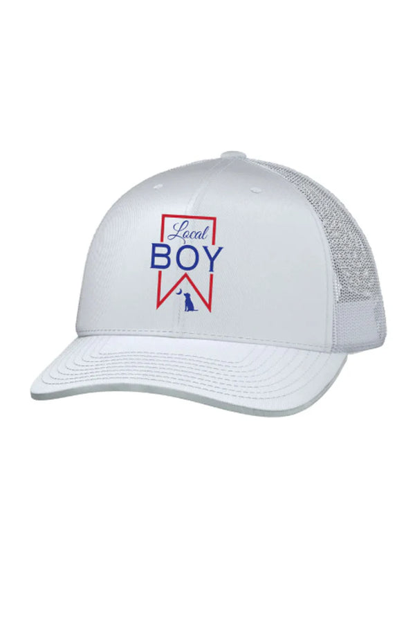 Local Boy Ultra Local white Trucker Hat