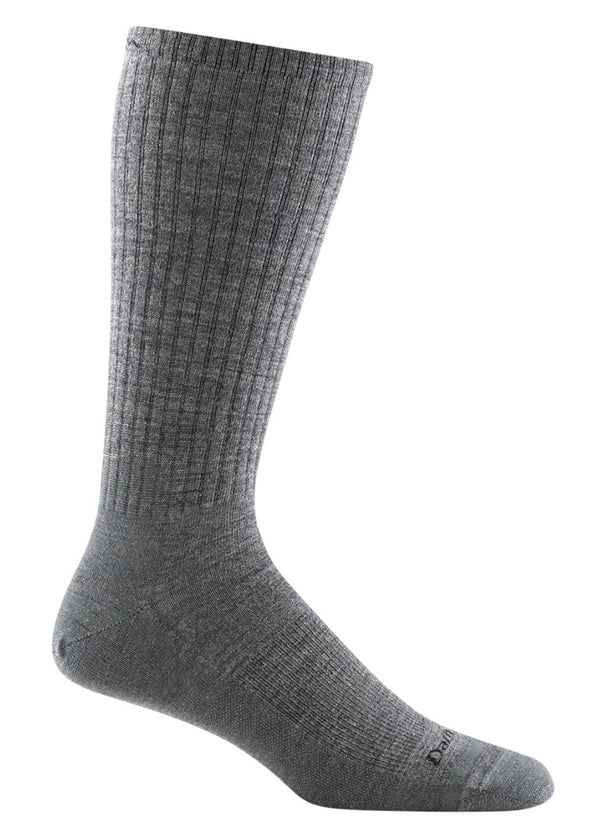 Darn Tough medium gray lifestyle mid calf socks 1474