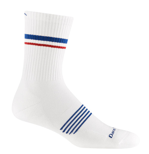 Darn Tough Run lightweight w/ cushion micro crew White 1118 socks