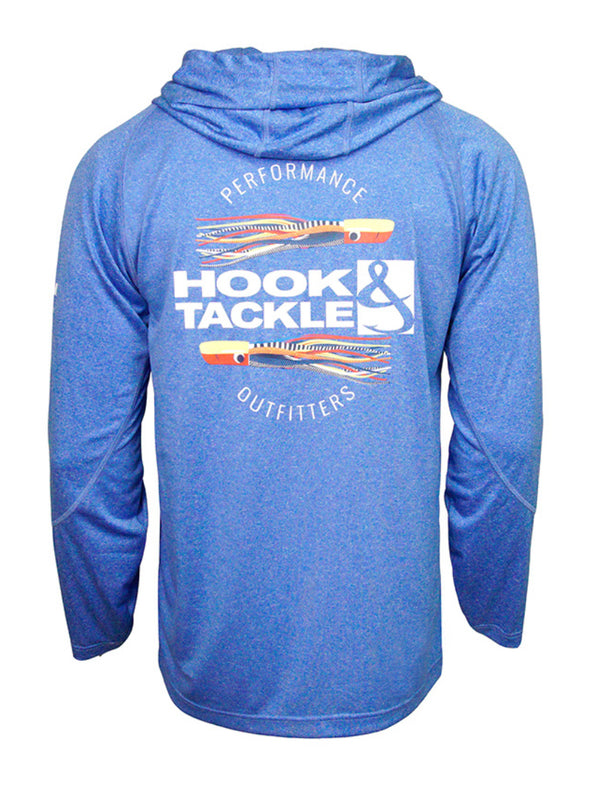 Hook & tackle offshores lures fishing hoodie