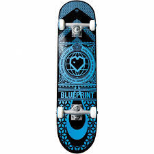 Blueprint home heart soft top complete blu/blk 7.5