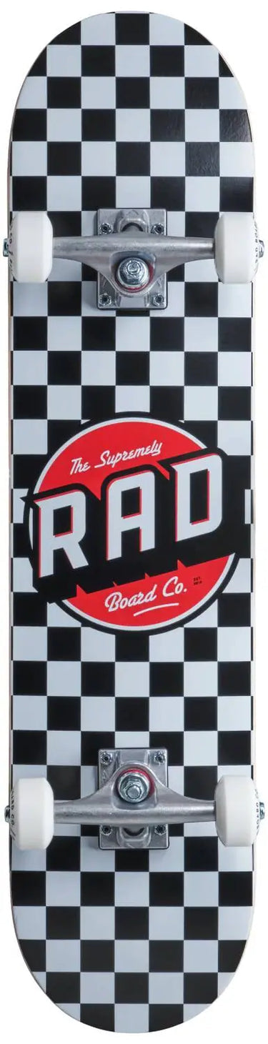 Rad checker 2 complete blk/wht 7.75
