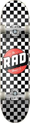 Rad checker complete wht/blk w/red 7.75