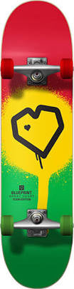 Blueprint spray heart complete Rasta 8.0