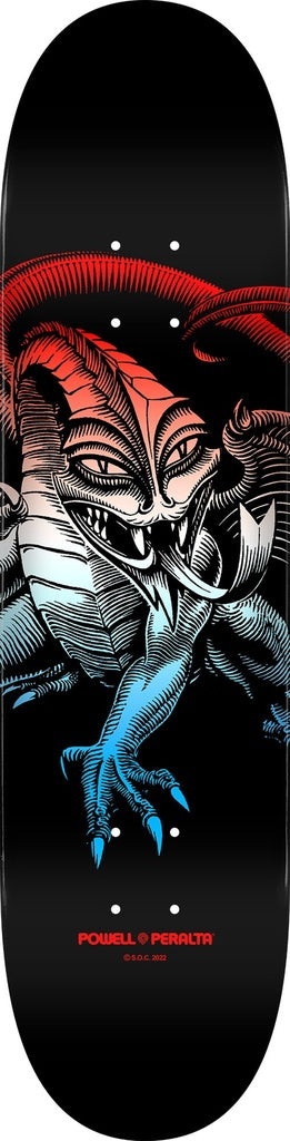 Powell caballero dragon blue fade deck 8.25