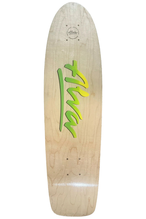 Alva 1977 OG lime skateboard deck