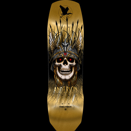 Powell Andy Anderson, heron 7 ply skateboard deck