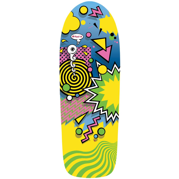 Brand X weirdo deck, yellow