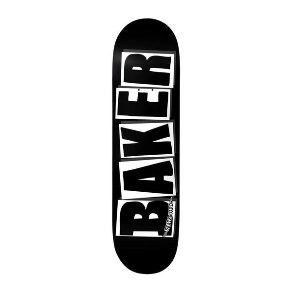 Baker team brand logo black/whiteskateboard 8.0