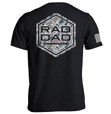 Shield republic Rad dad duck camo tee black