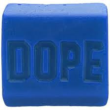 Dope, skate wax blue