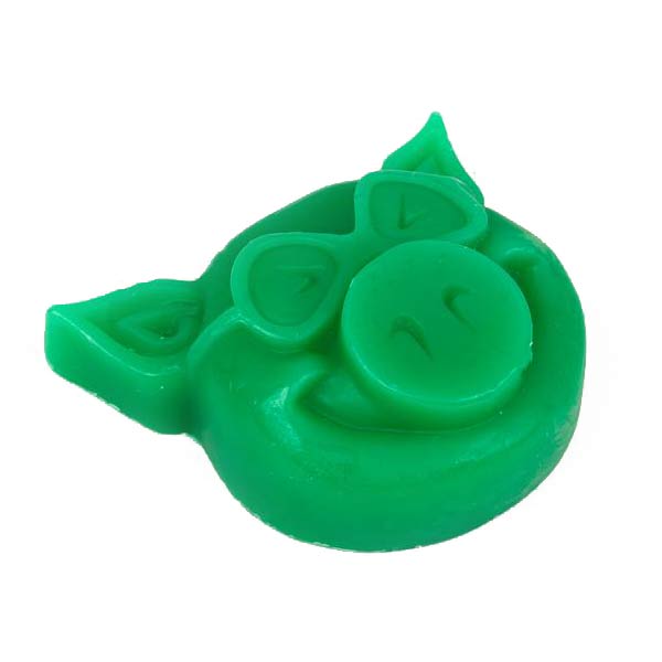 Pig curb wax green