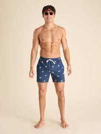 Chubbies midnight palms swim trunk