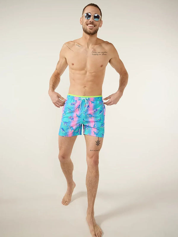 Chubbies Dino delights swim trunk