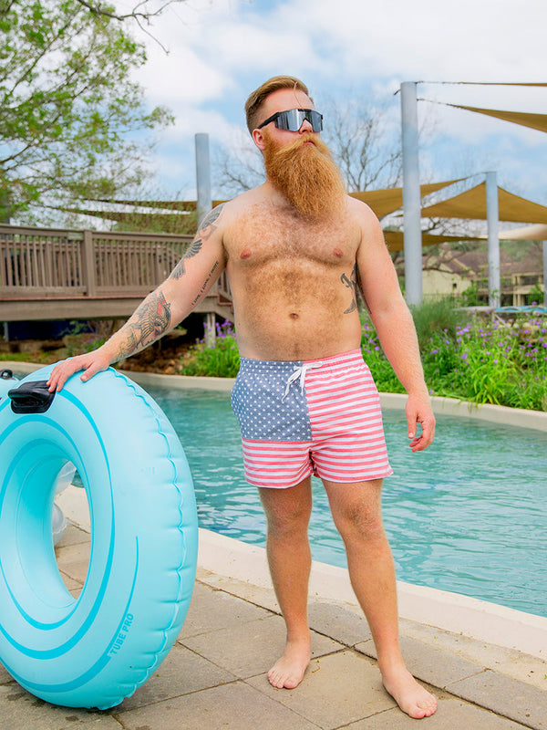 Chubbies mericas swim trunks