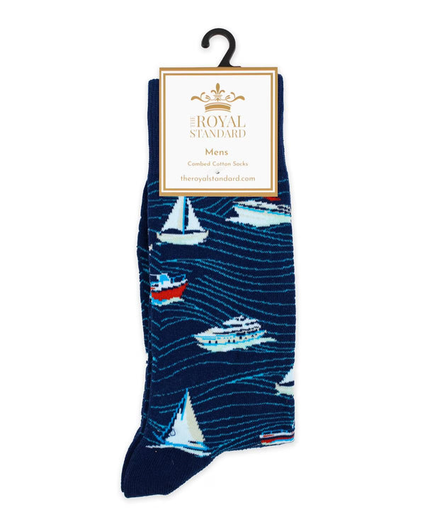 The Royal Standard Boating socks