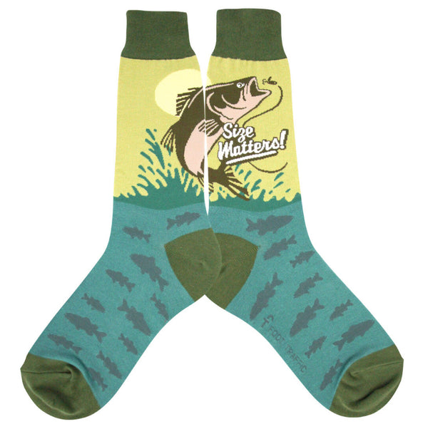 Foot traffic Size matters socks