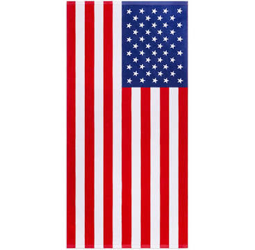 Slowtide USA flag quick dry towel
