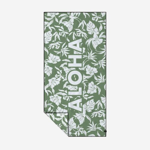 Slowtide Alohauke moss quick dry towel