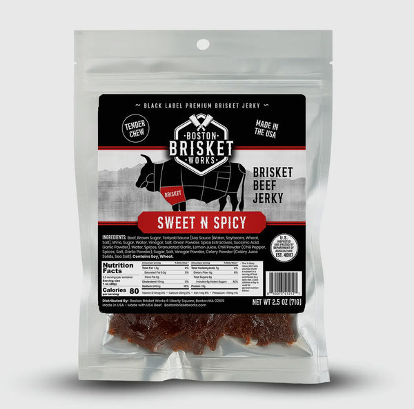 Boston brisket works Sweet n spicy