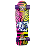 Vision Gator II Mini Cruiser Complete Black Fade - 8"x28.75"
