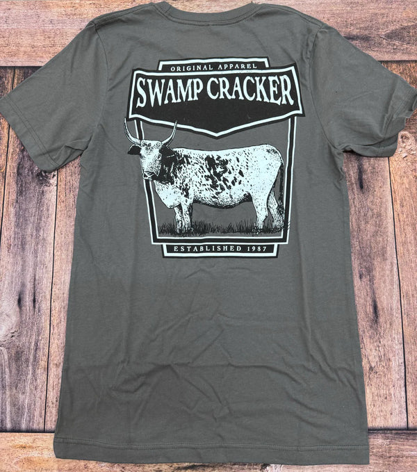 Swamp cracker cracker cow tshirt