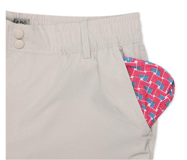 Burlebo everyday short - LIGHT KHAKI