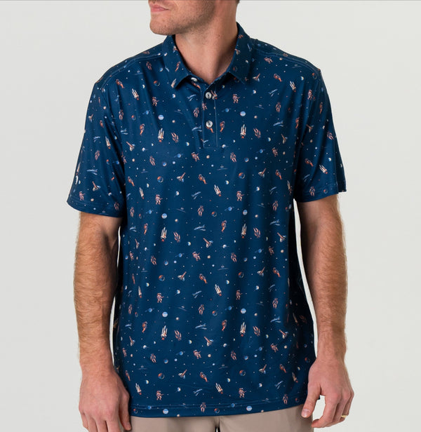 Burlebo performance polo to the moon navy