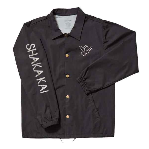 Davey Jones Button Down Water Resistant Coaches Jacket