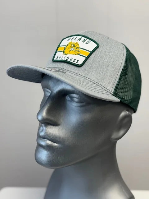 Vintage deland DeLand Bulldogs Richardson 112 Retro Patch Trucker