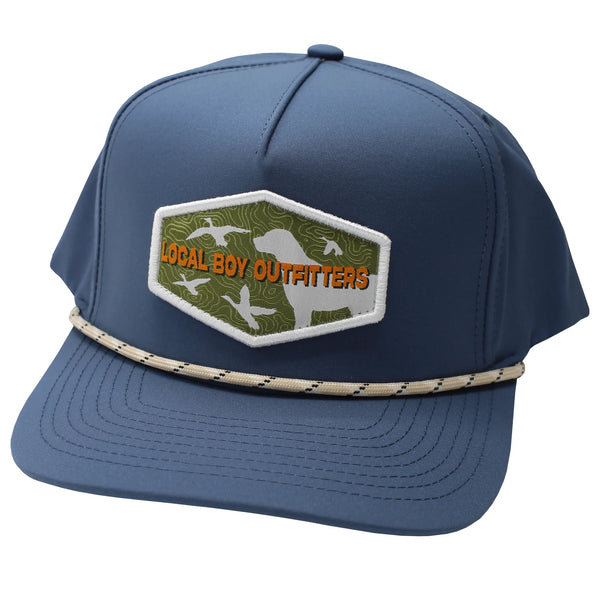 Local Boy Forest Hunt High Crown Rope Hat