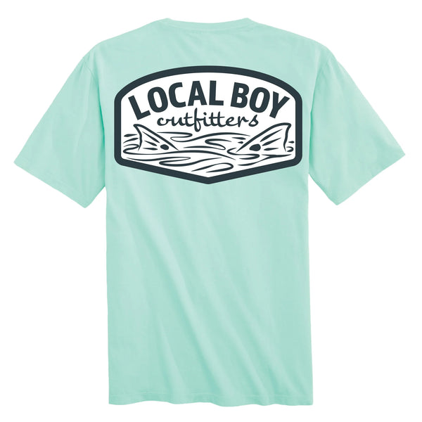 Local Boy Youth Fish Tails SS Tee Island Reef