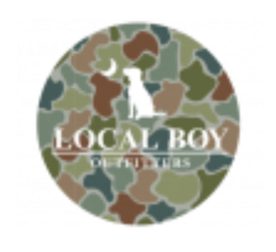 Local Boy River Camo Car Freshener