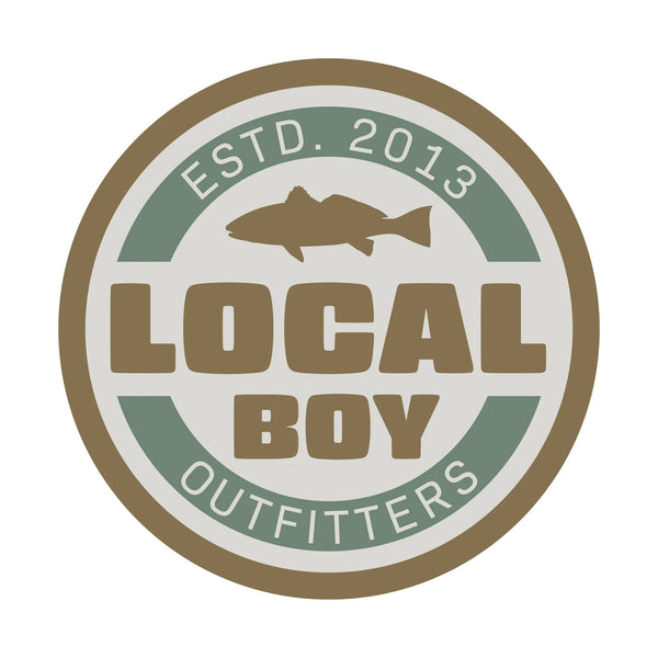 Local Boy Classic Red Decal