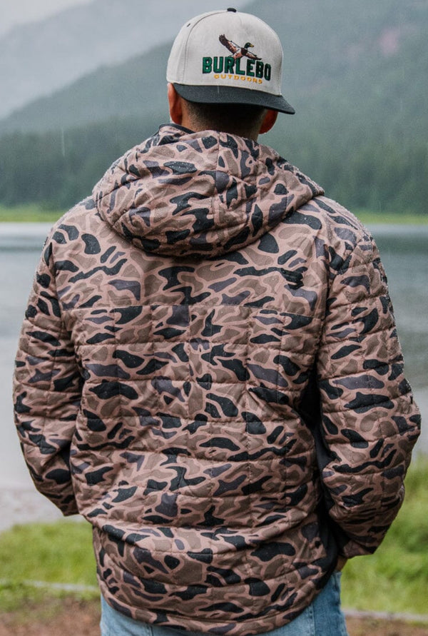 Burlebo Puffer Jacket Gauge Camo