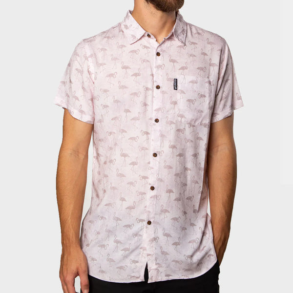 Flomotion The Flock Woven Button Up