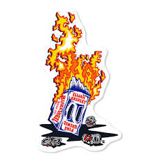 BLL AKERLEY FIRE BREWED DECAL