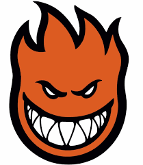 Spitfire fireball small sticker