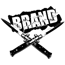 Brand X Knives Sticker